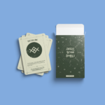 playing cards with Latvian traditional symbols on them. A card with text Laimas zīme and box with text Ancient Latvian Symbols
